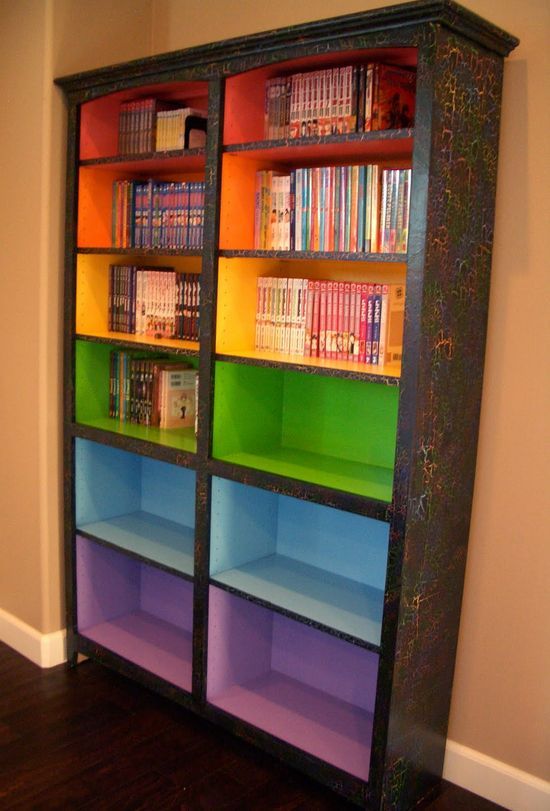 Rainbowbookshelf
