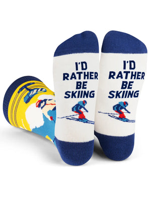 I'd Rather Be Skiing Socks - Camden Road
