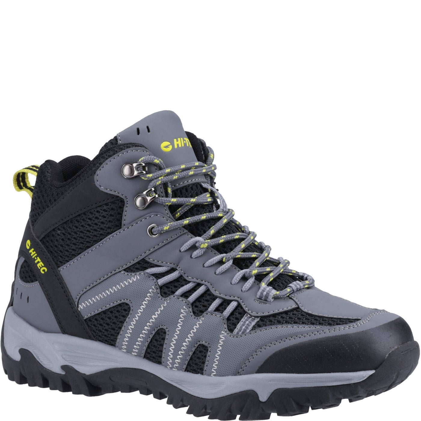 Mens Hi-Tec Black Raven Mid