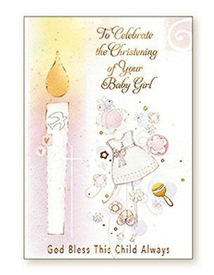 christening greeting cards