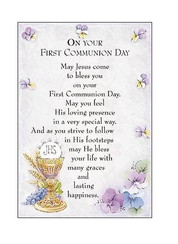 first communion prayer images