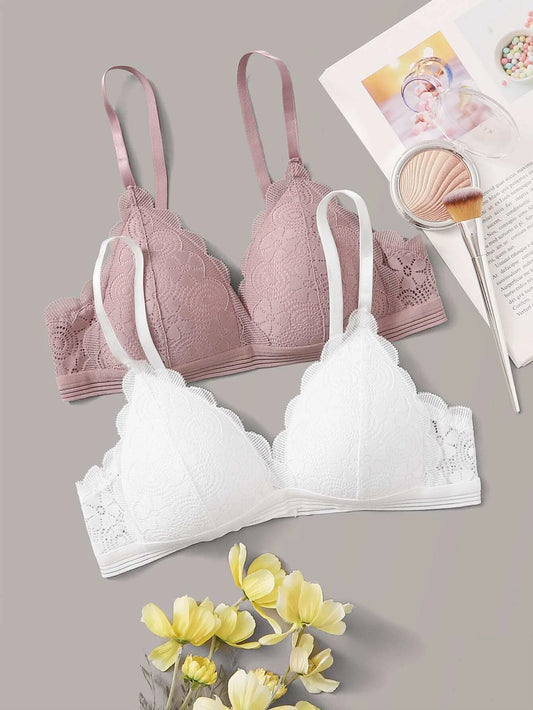 2pack Solid Adjustable Strap Bra – Dubai Brands