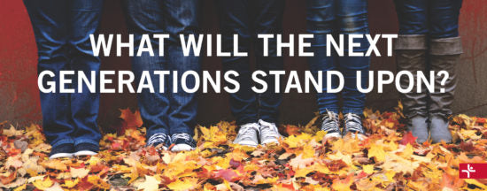 Children Desiring God Blog // What Will the Next Generations Stand Upon?