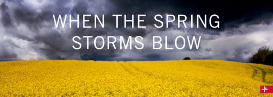 Children Desiring God Blog // When the Spring Storms Blow