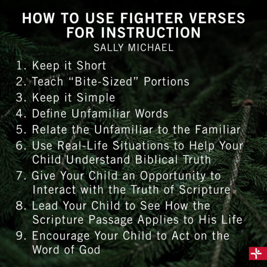 How to Use Fighter Verses for Instruction