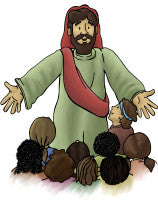 Jesus with children from JWS