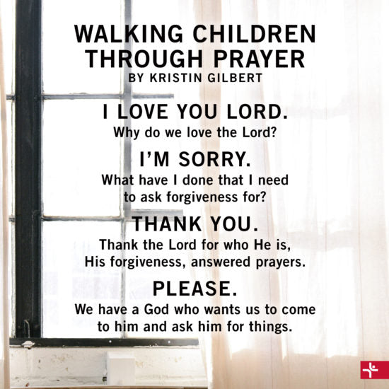 Walking Children Through Prayer