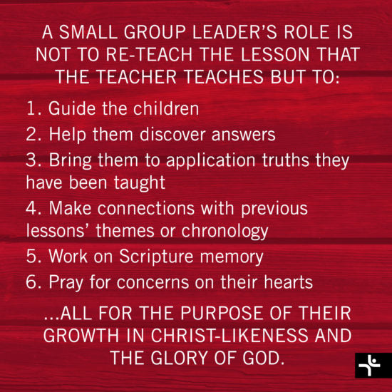 Small Group Leading 101
