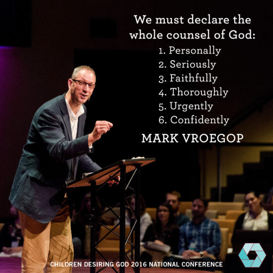 We must declare the whole counsel of God