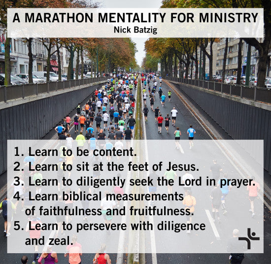 A Marathon Mentality for Ministry