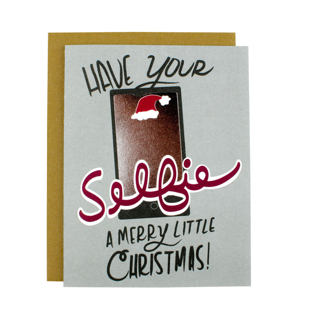 Have Your Selfie A Merry Little Christmas Card