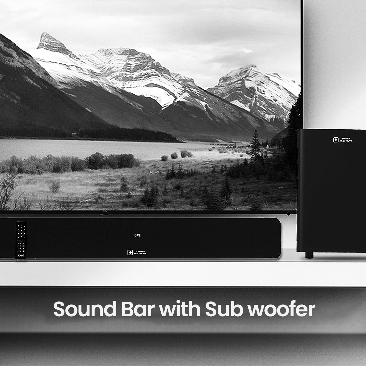  Swiss Military EUPHORIA Wireless  Bluetooth Soundbar