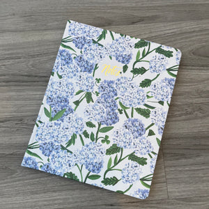 Hydrangea Notebook - The Pretty Pink Rooster Boutique