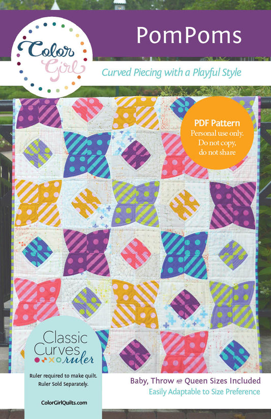 Classic Curves Ruler – Color Girl Quilts