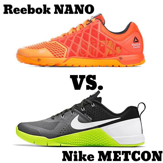 Shoe Wars: Reebok Nano vs. Nike Metcon 