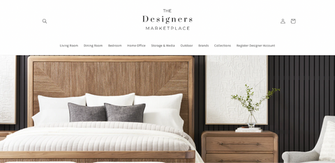 Designers market place home page