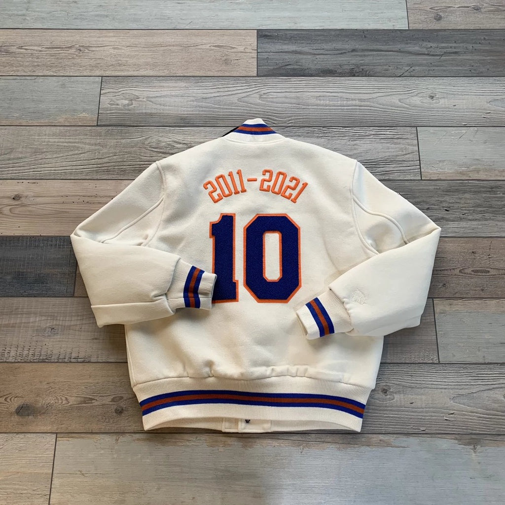 IN-STOCK] Kith New York Knicks Leather Varsity Jacket – GUNPLAFINDS