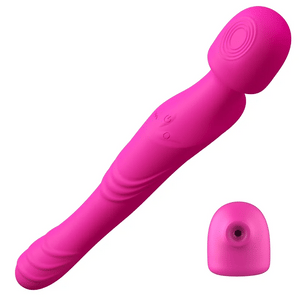ardent love - 5-in-1 Sucking Tapping Thrusting Rotating G-Spot Dildo Vibrator Pleasure Massager - Pumpy Joy