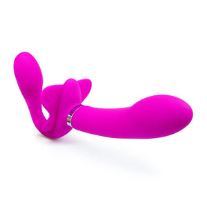 Butterfly share Rechargeable strapless strap-on - Pumpy Joy