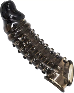 Dual Support Sheath with Convex Grain Penis Sleeve - Pumpy Joy