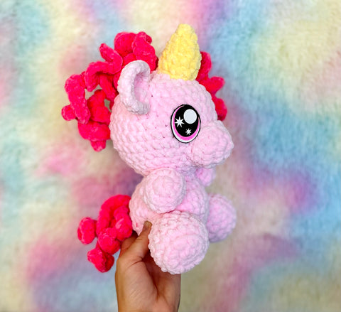 Belle the Baby Unicorn - Free Crochet Pattern – yarnybox