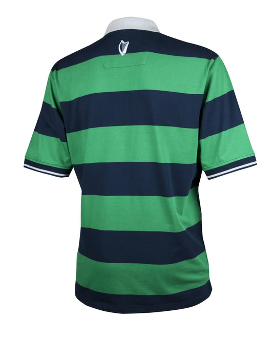 Croker Navy and Green Golf Shirt