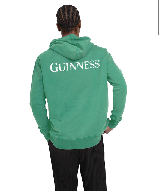 Guinness Evolution Harp Green Hoodie