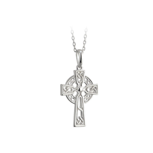 Solvar Sterling Silver Filagree Small Celtic Cross