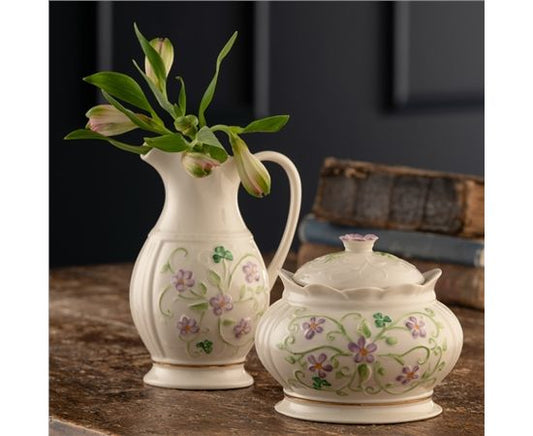 Belleek Classic Irish Flax Pitcher