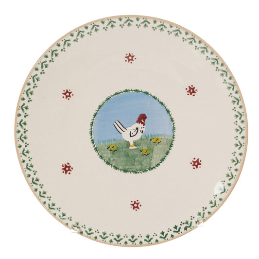 Landscape Hen Plate Everyday