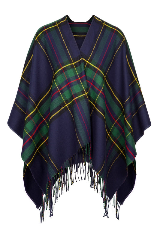 Jimmy Hourihan Navy Tartan Wrap