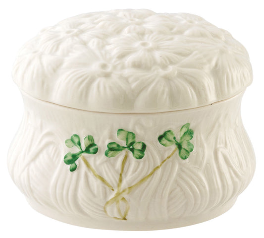 Belleek Daisy Trinket Box