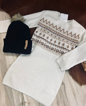 Girl’s Sweater Dress - Mama Tried and True