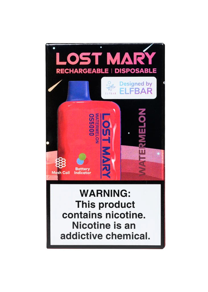 Lost Mary OS5000 Watermelon Lemon - Disposable Vape – Mobs Enterprise