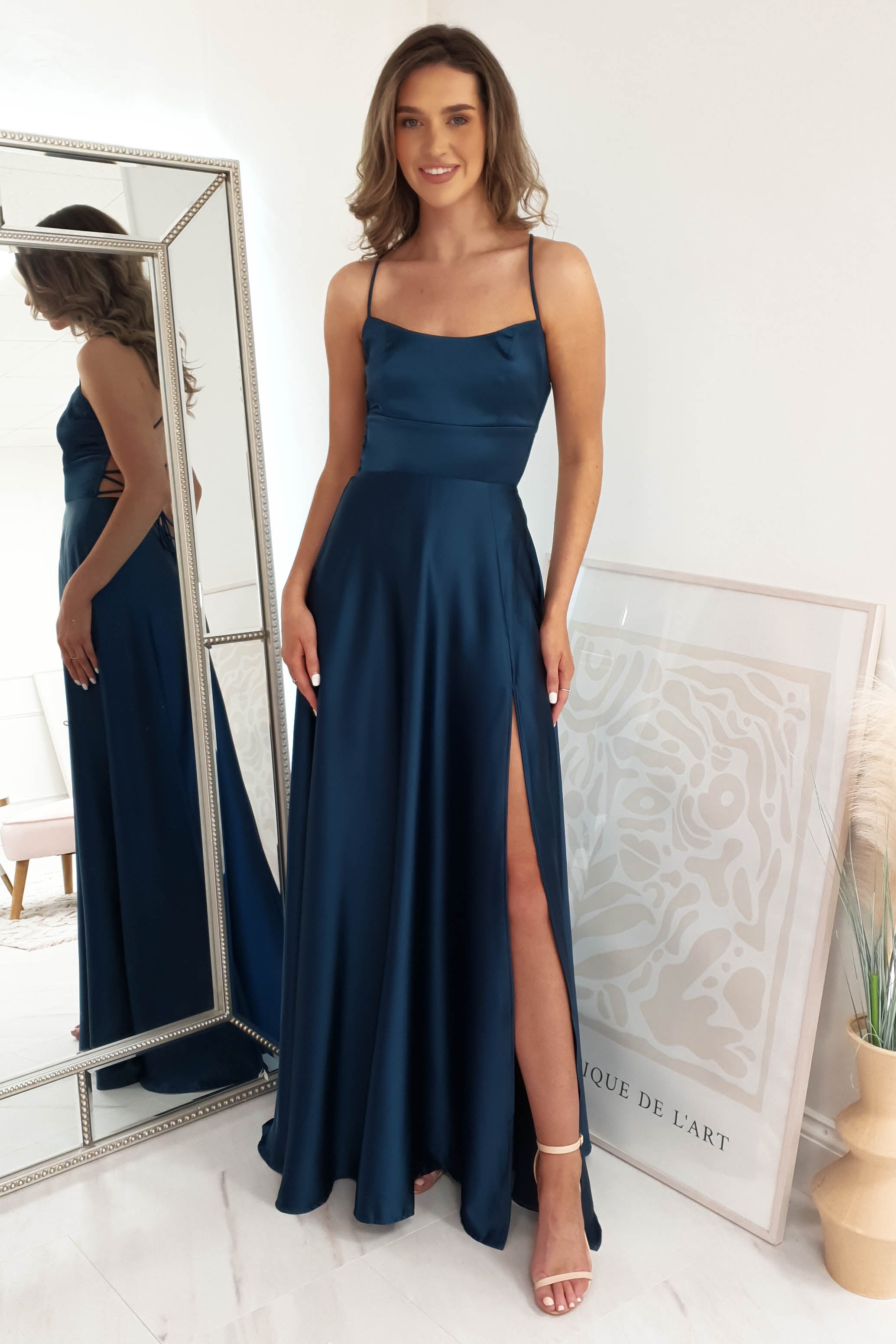 Ab in den Versandhandel! Anna Kleid mit Wasserfallausschnitt Oh Marine – Clothing | Hello