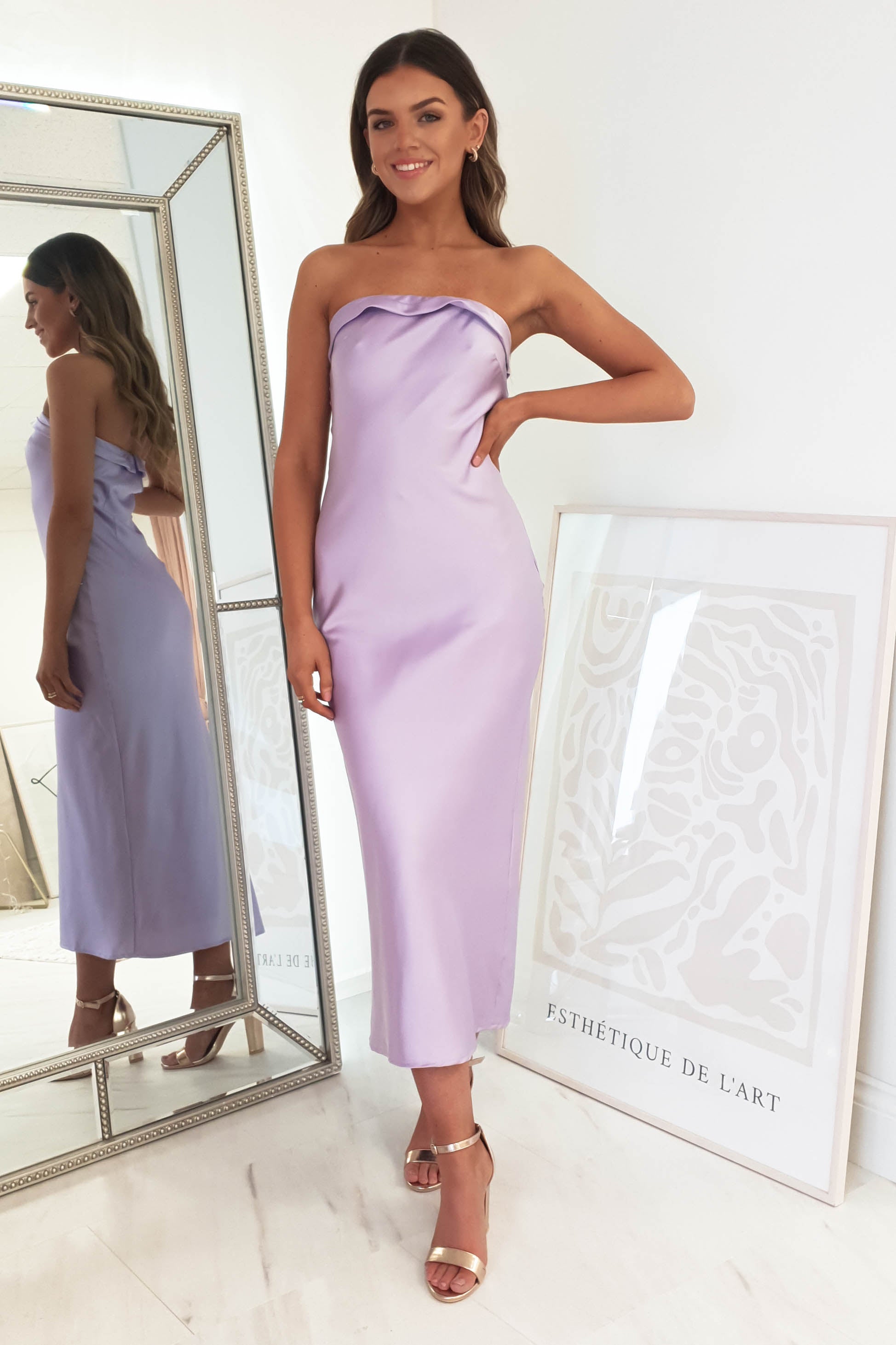 Tassie Midi Bodycon Dress | Pink