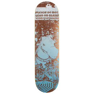 WKND Please Don't Lean On The Glass Sarah Meurle 8.125WB Deck - Brooklyn Projects
