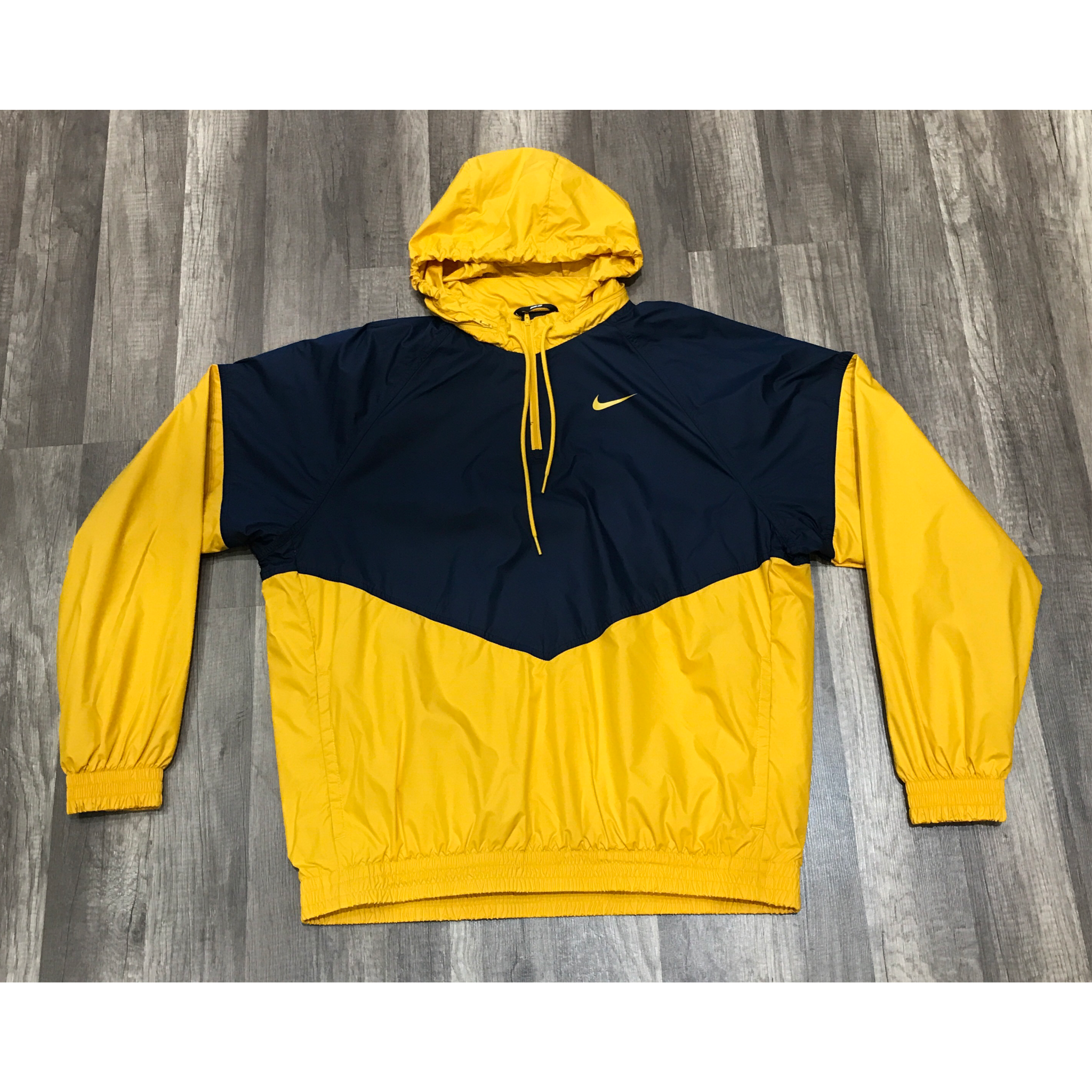 nike blue and yellow jacket