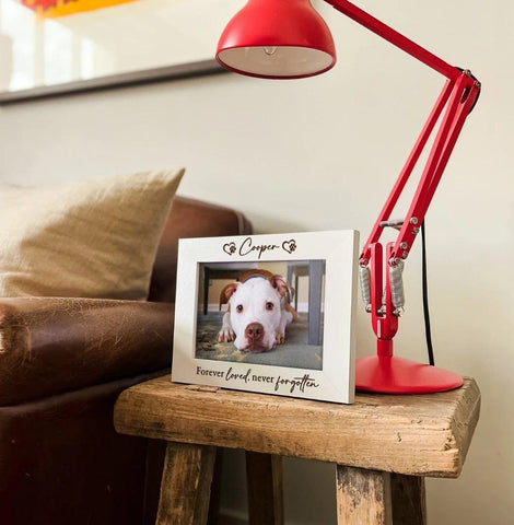 Personalized Dog Memorial Frame - furry-angles