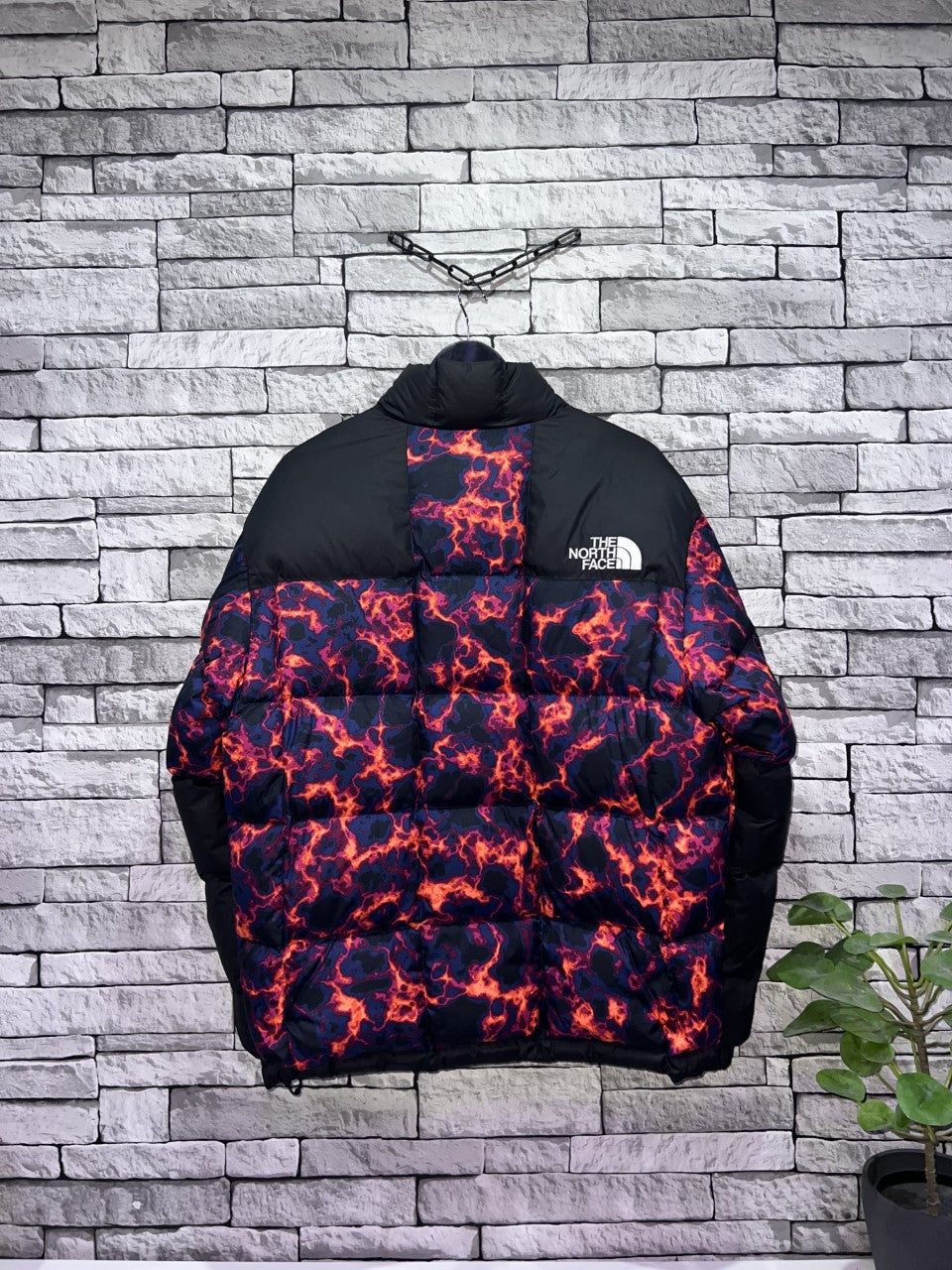 The North Face 1996 Printed Retro Nuptse 700 Fill Packable Jacket