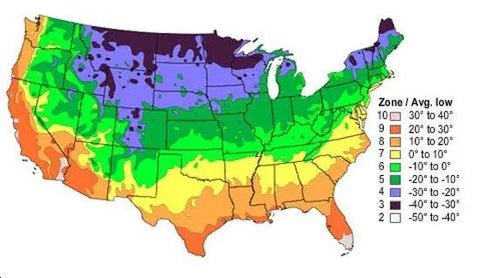 USDA-hardiness-zone-map