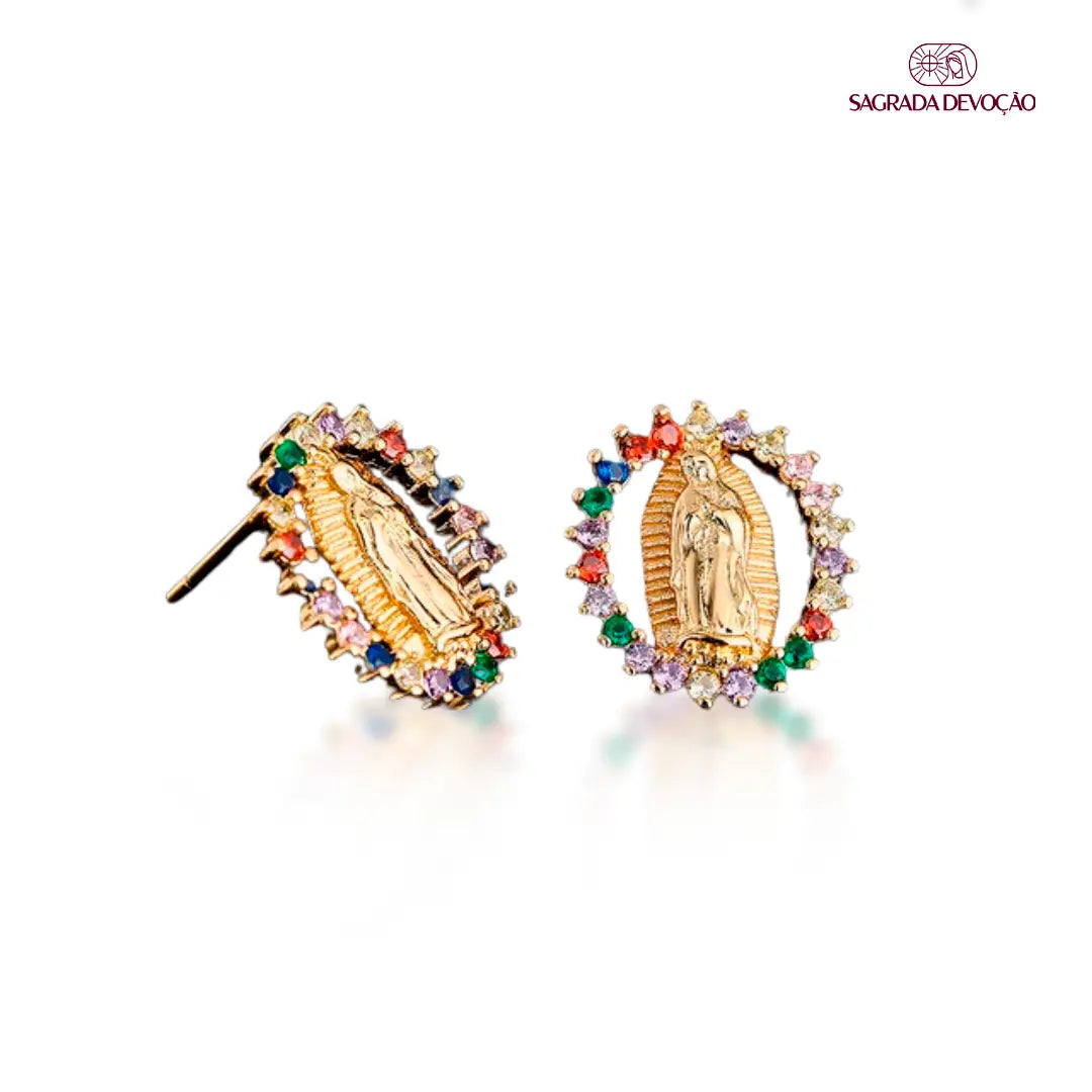 Brinco Nossa Senhora de Guadalupe - Exclusividade e Elegância 1