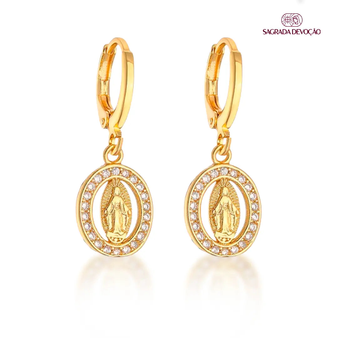 Brinco Nossa Senhora de Guadalupe - Exclusividade e Elegância 1