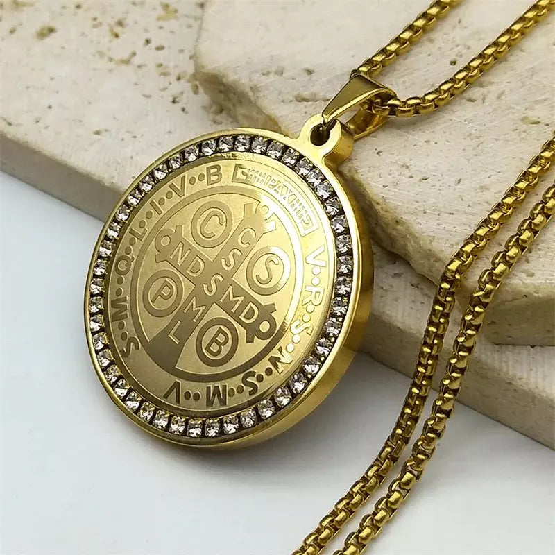 Colar de São Bento - Ouro 14K 2