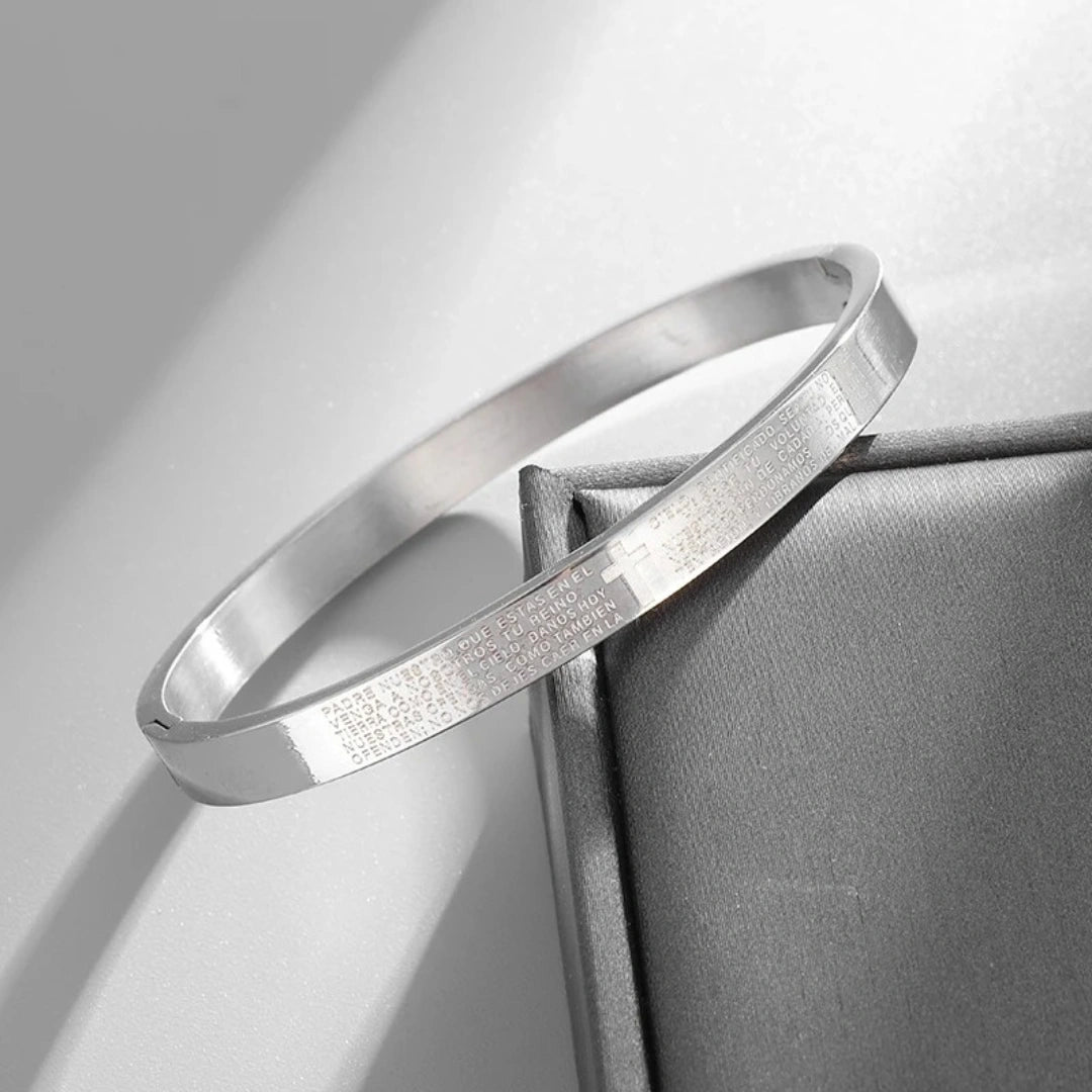 Pulseira Pai Nosso Cruz 6