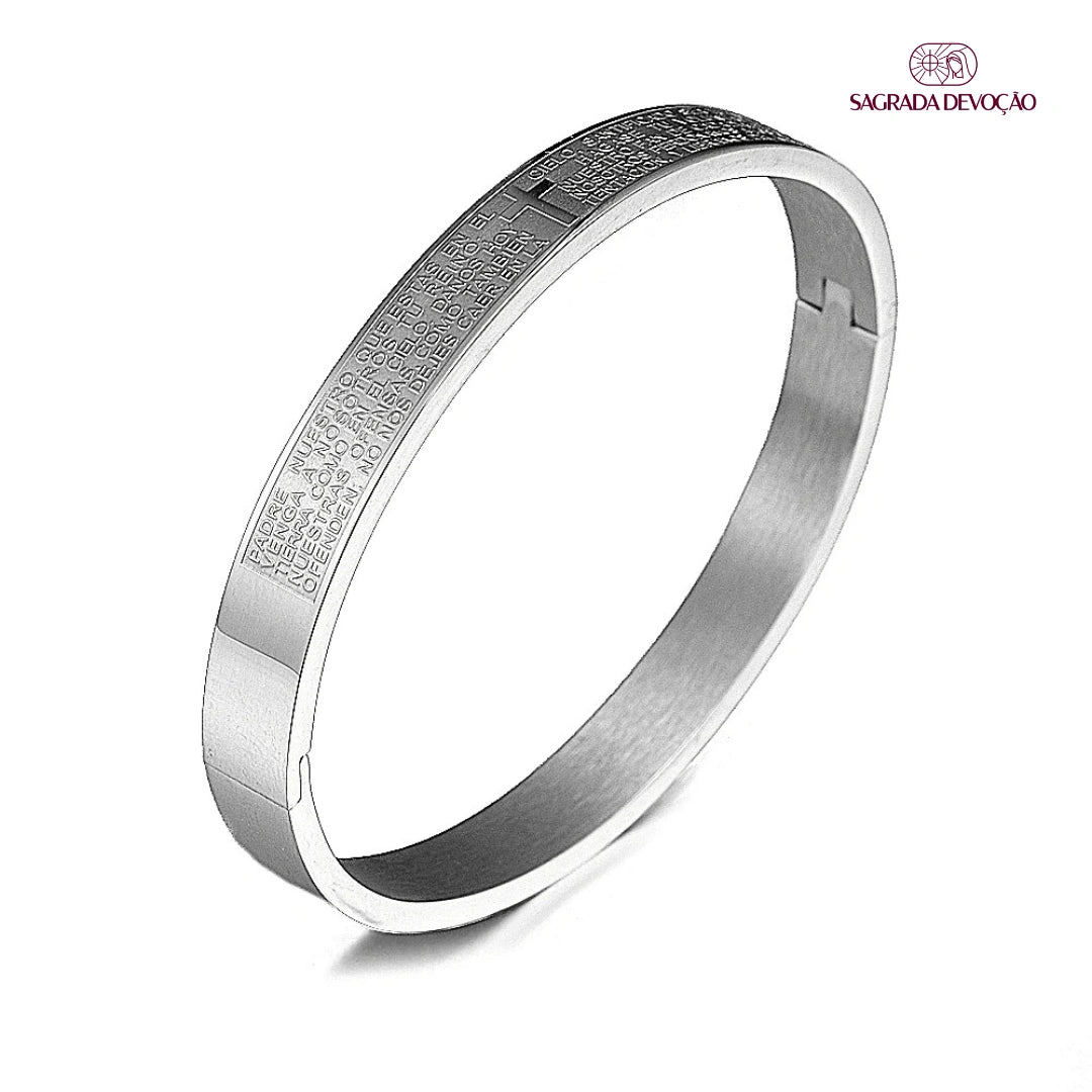 Pulseira Pai Nosso Cruz 4