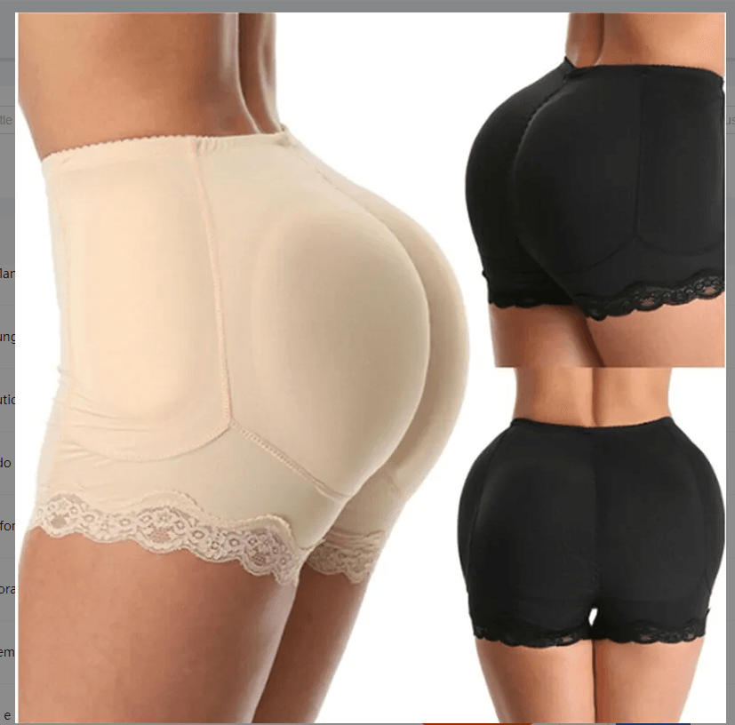 Calcinha/Short ButtPlus - Empina bumbum