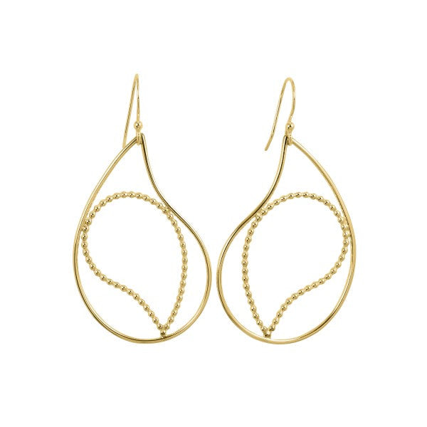 Cascading Raindrop Post Earrings 14kt Gold-Filled