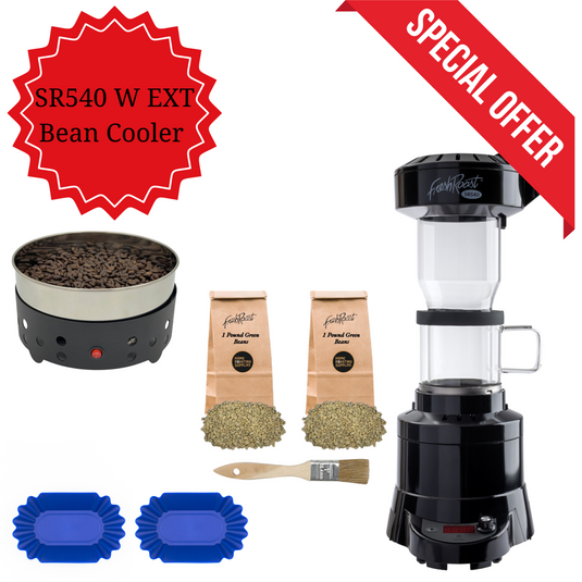 Fresh Roast SR540 Bundle W/ Bean Cooler