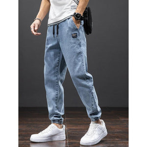 Spring Summer Men's Denim Joggers - Maas